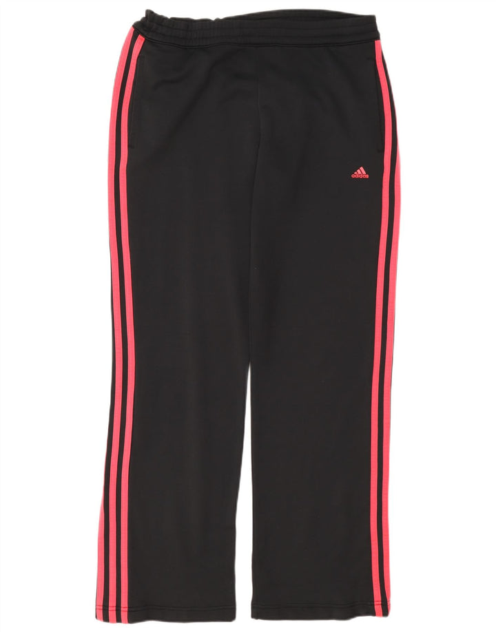 Adidas Pantalon de survêtement pour femme UK 12 Medium Noir Polyester