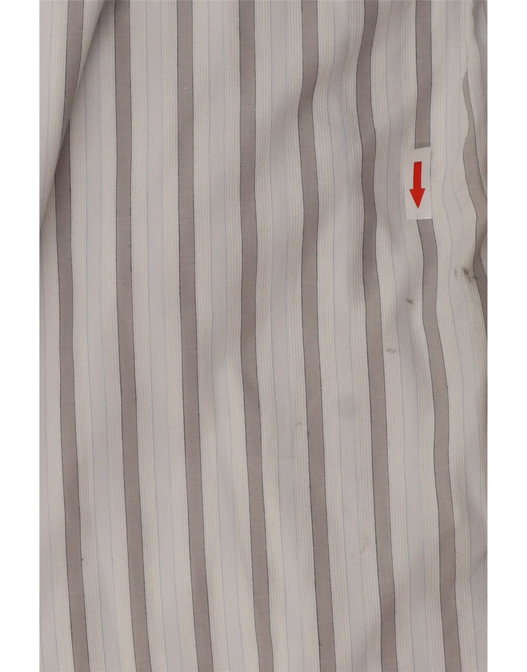 BKE Mens Shirt XL Blue Striped Cotton