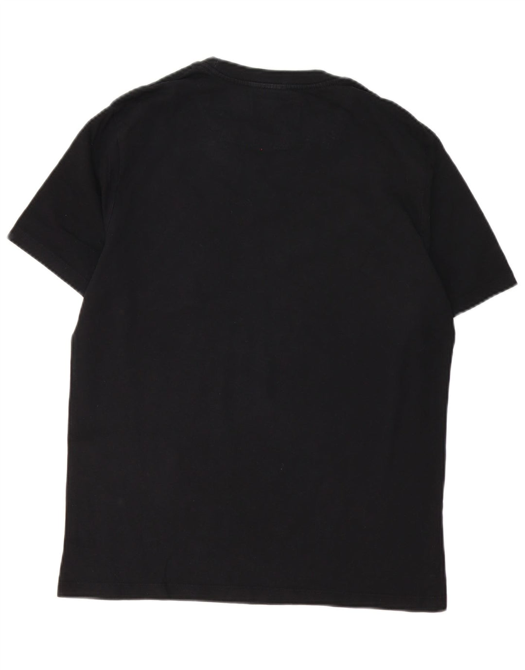 Gas Herre Grafisk T-Shirt Top Stor Sort Bomuld