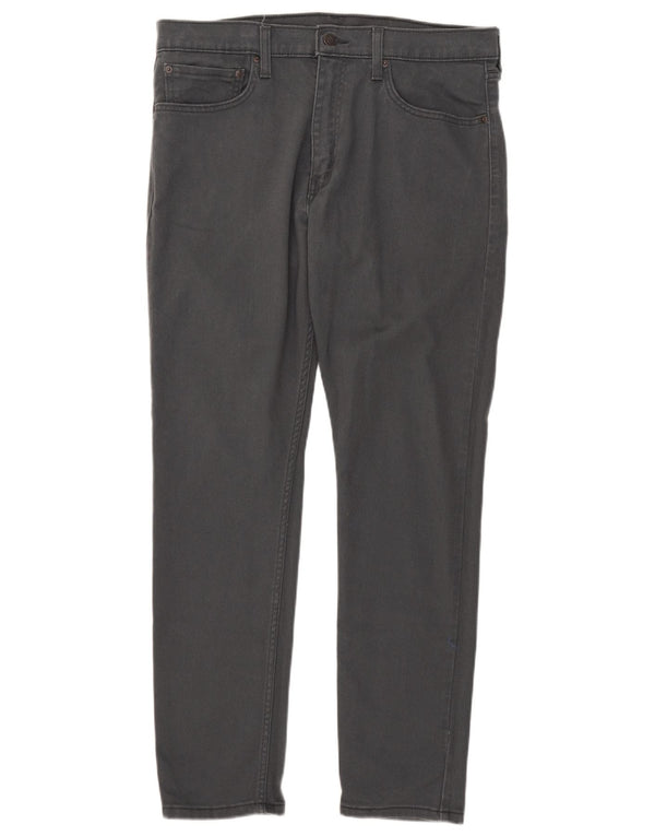 Blugi conici pentru bărbați Levi's 512 Slim Tapered W36 L32 gri
