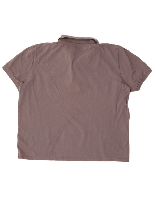 Polo Timberland da uomo vestibilità regolare 2XL cotone grigio