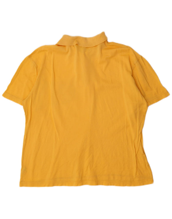 Missoni Sport Mens Polo Shirt Large Yellow Cotton