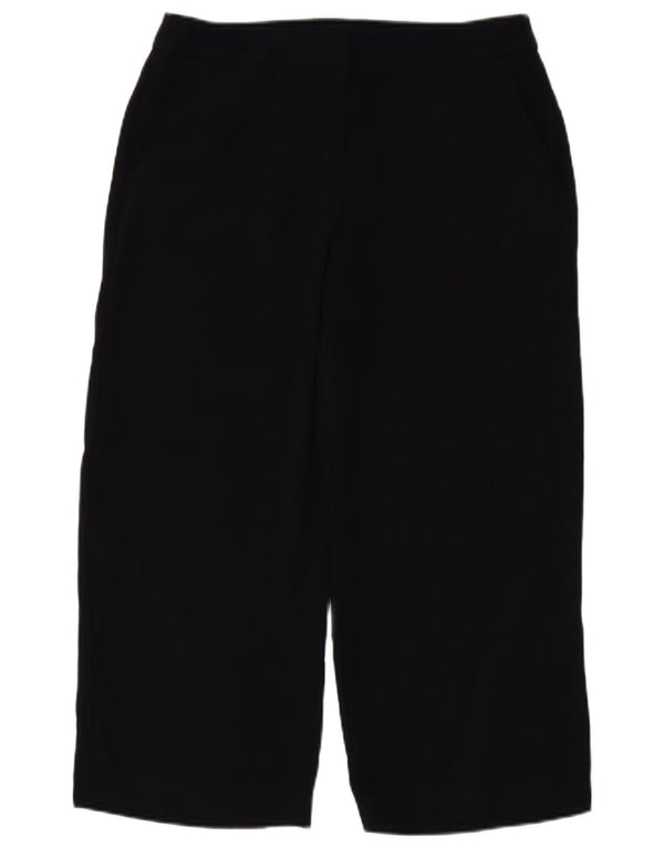Pantaloni corti da donna a gamba larga Hobbs UK 12 medi W32 L24 blu navy