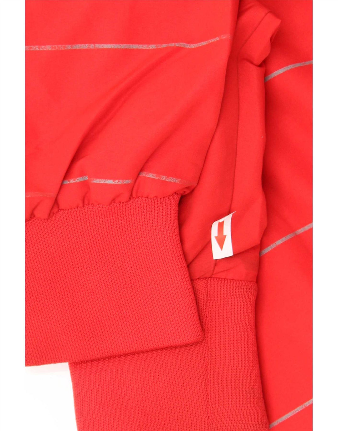 Nike Boys Graphic Tracksuit Top Jacket 13-14 Years XL Red Striped Polyester