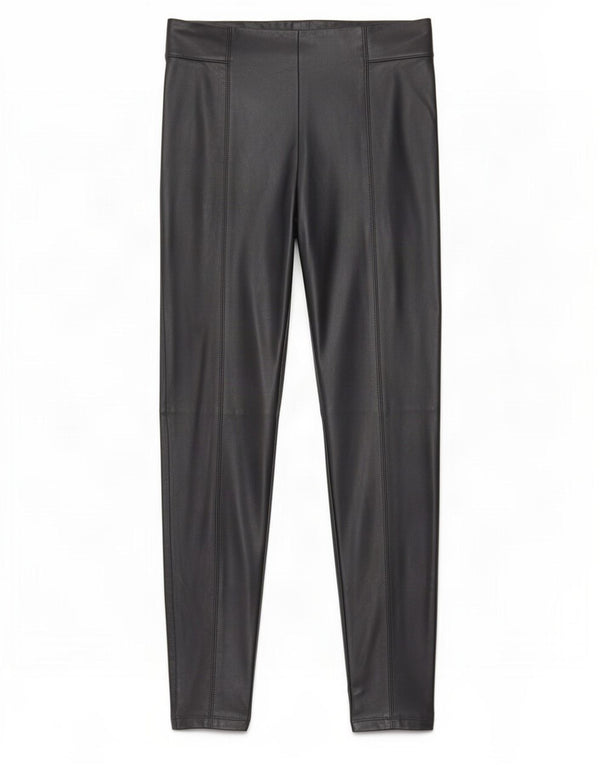 Leggings in ecopelle da donna Marks & Spencer UK 14 grande blu navy