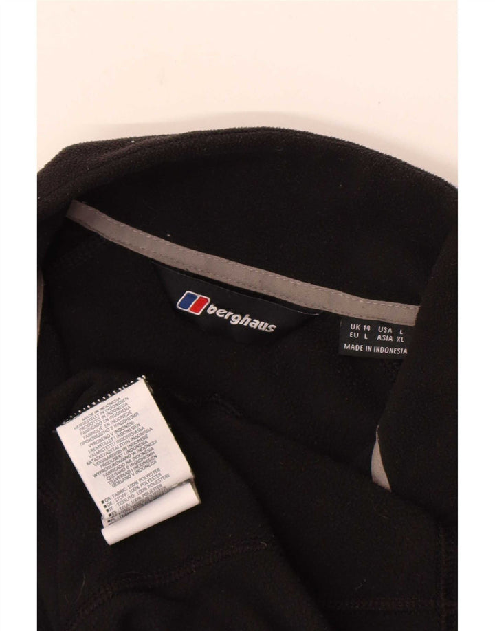 Berghaus Veste Polaire Femme UK 14 Large Noir Polyester