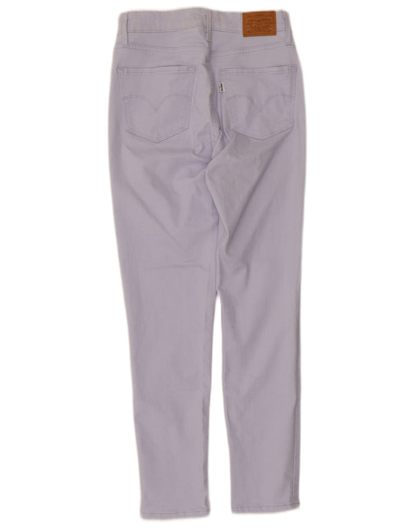 Levi's Vaqueros pitillo de talle alto 721 para mujer W27 L27 Algodón azul