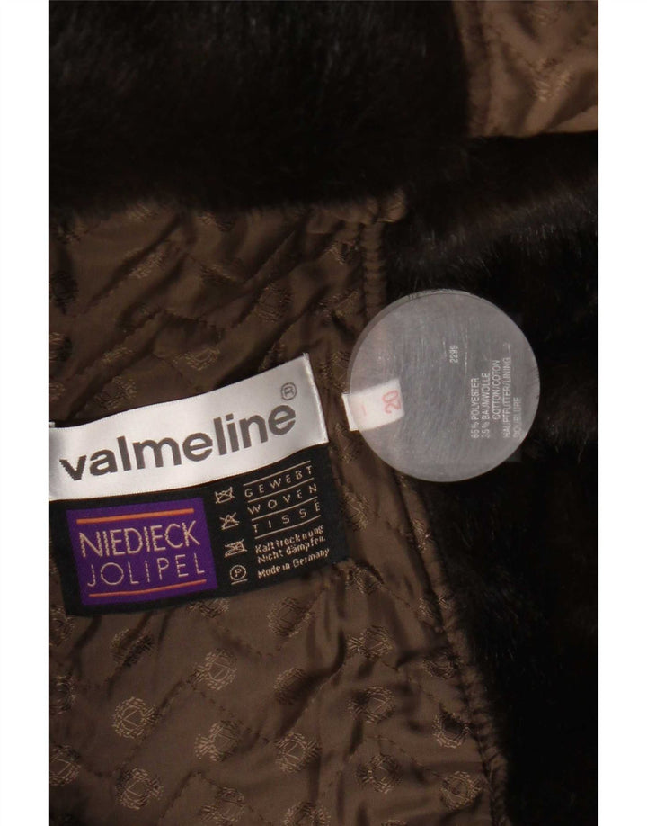 Palton pentru femei Valmeline UK 20 2XL Maro Poliester