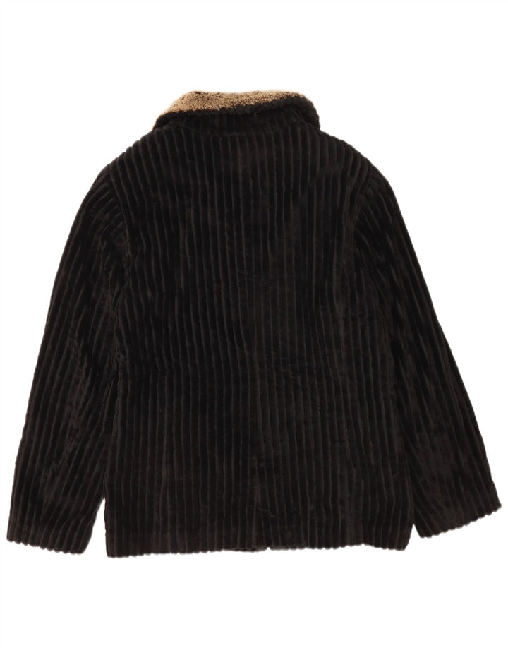 Mabrun Damen Cordjacke IT 44 Medium Black Colourblock
