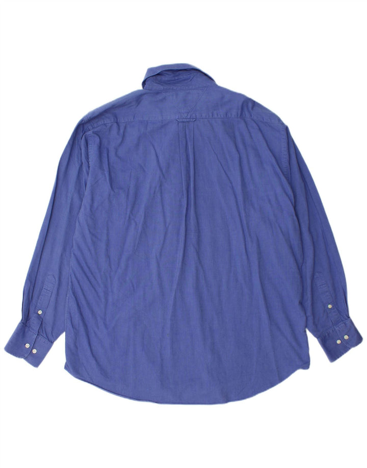 Tommy Hilfiger Chemise Homme Taille 16 1/2 Grand Bleu