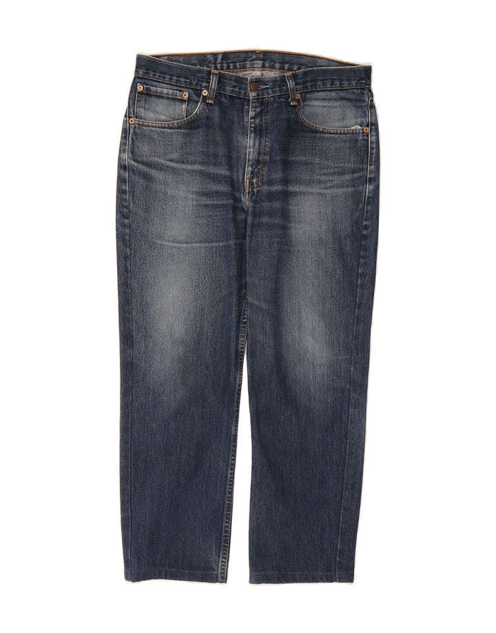 LEVI'S Mens 751 Straight Jeans W34 L27 Blue Cotton Vintage Levi's and Second-Hand Levi's from Messina Hembry 