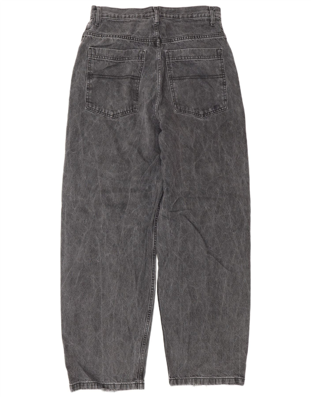 Topshop Womens Baggy Loose Jeans W30 L32 Black Polyester