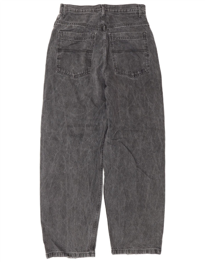 Topshop Womens Baggy Loose Jeans W30 L32 Black Polyester