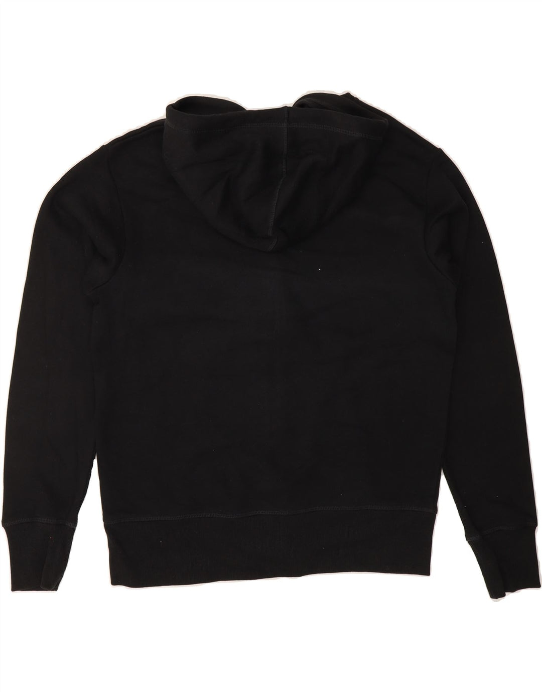REEBOK Mens Zip Hoodie Sweater Small Black Cotton Vintage Reebok and Second-Hand Reebok from Messina Hembry 