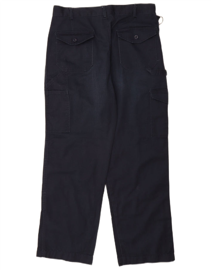 Dickies Herre Pegged Cargo Bukser W34 L30 Marineblå Polyester