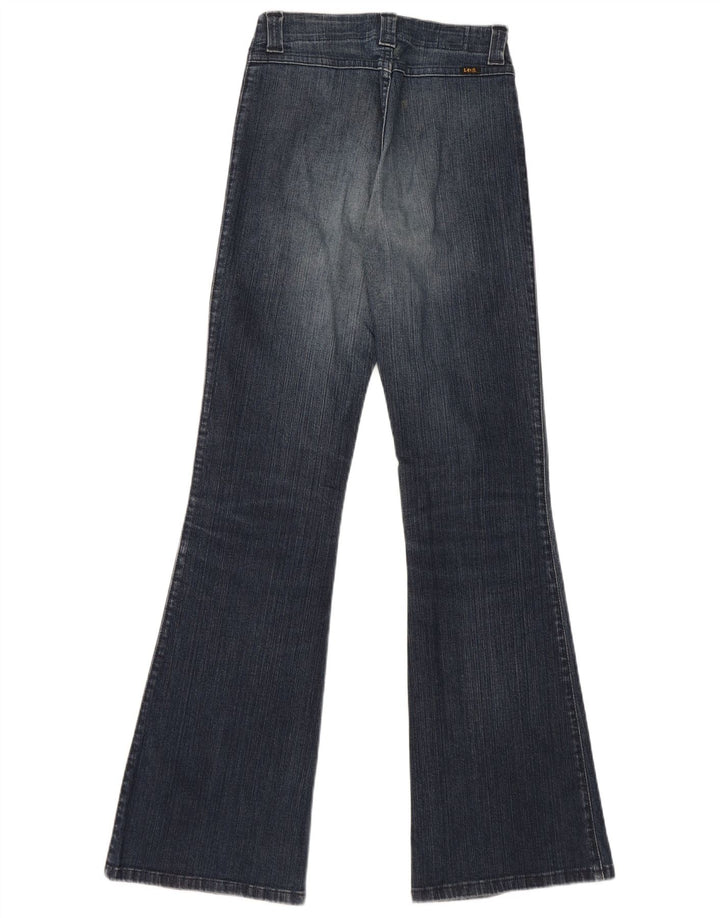 Lee Womens Flared Jeans W26 L33 Blue Cotton