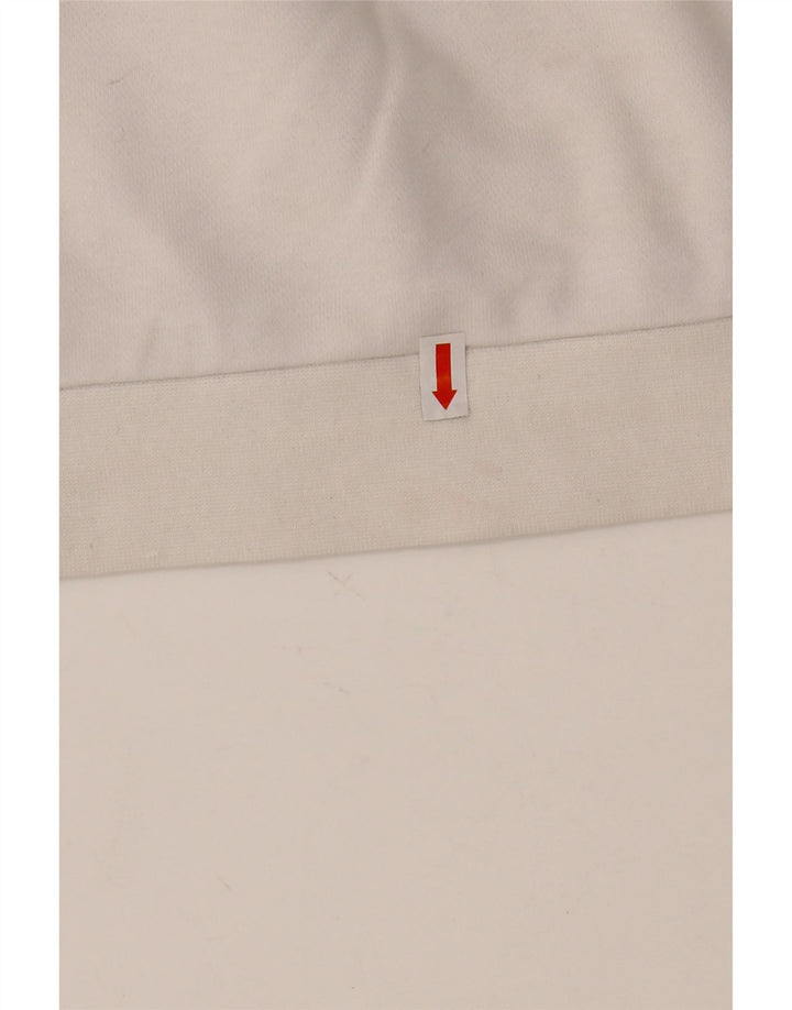 FILA Suéter gráfico feminino 9-10 anos algodão branco