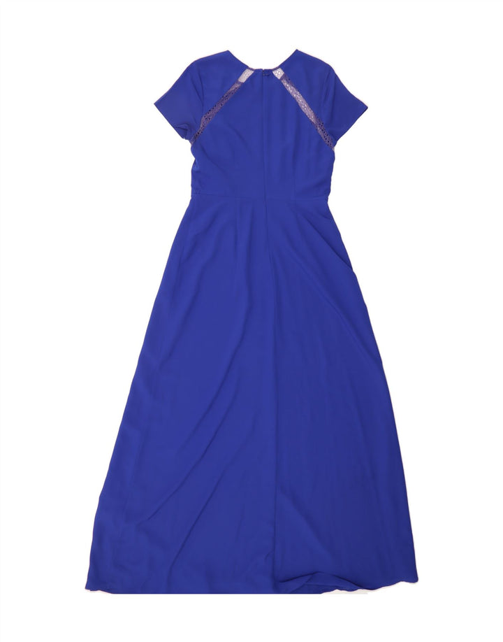 COAST Womens Maxi Dress UK 12 Medium Blue Polyester Vintage Coast and Second-Hand Coast from Messina Hembry 