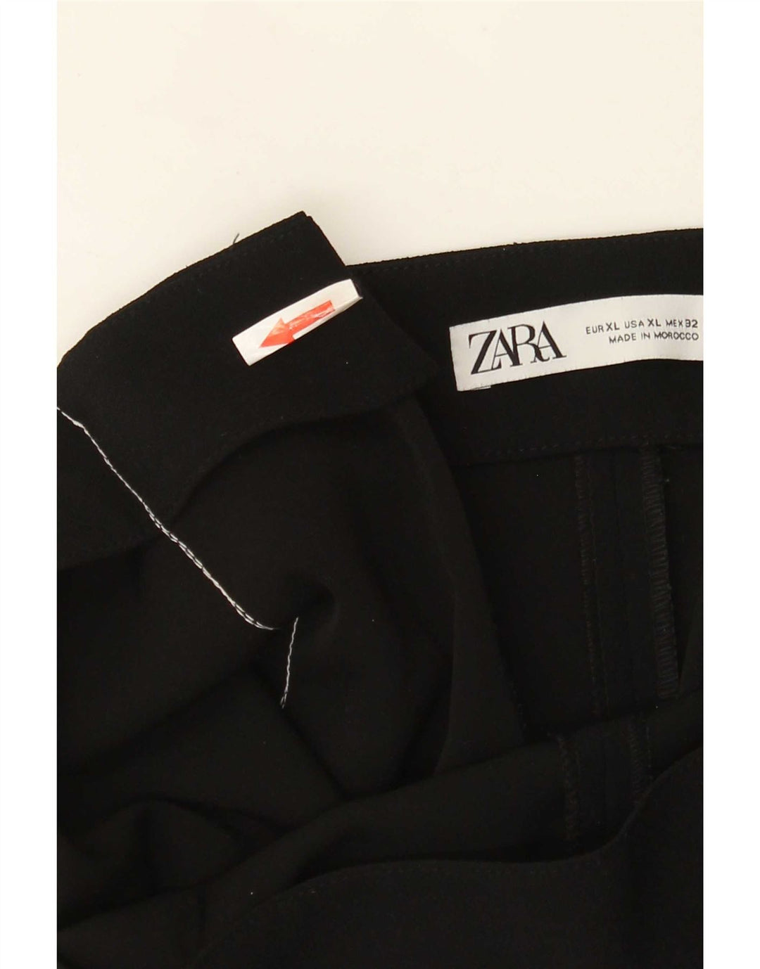 Zara Damen Minirock XL W32 Schwarz