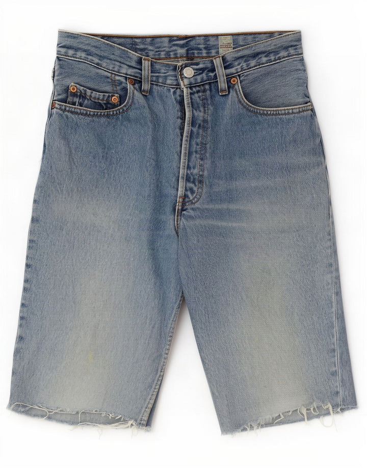 Pantaloncini di jeans Levi's 901 da uomo medi W31 in cotone blu