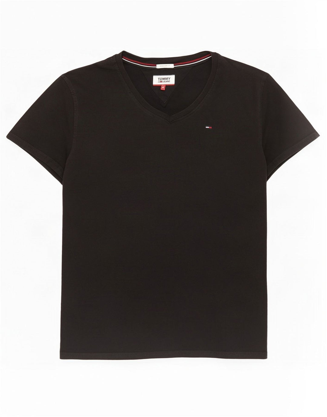 Tommy Hilfiger Herre Regular Fit T-Shirt Top Medium Sort