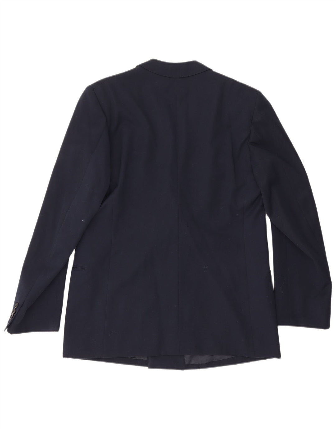 Vintage herre dobbeltradet blazerjakke UK 36 Small Navy Blue