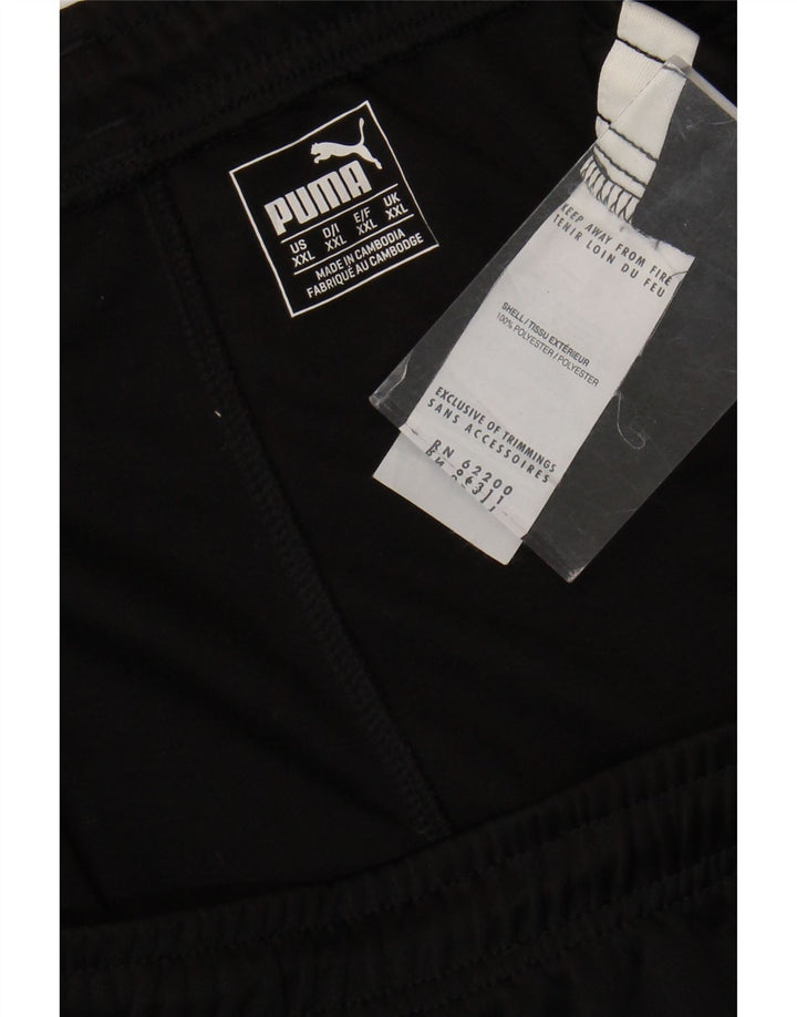 PUMA Mens Tracksuit Trousers 2XL  Black Polyester