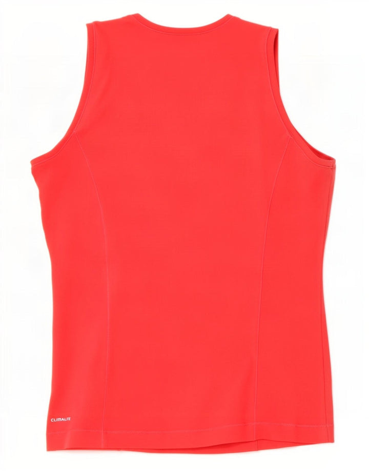 Canottiera Adidas Clima 365 da donna UK 14 media rossa