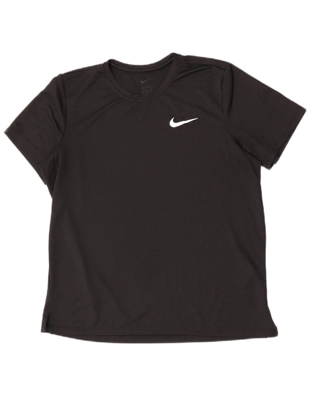 Męski T-shirt Nike Dri Fit, duży, czarny, poliestrowy