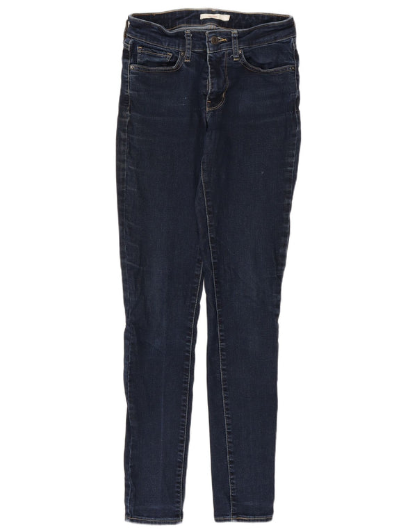 Levi's Jean Skinny 711 Femme W27 L32 Bleu Marine Coton