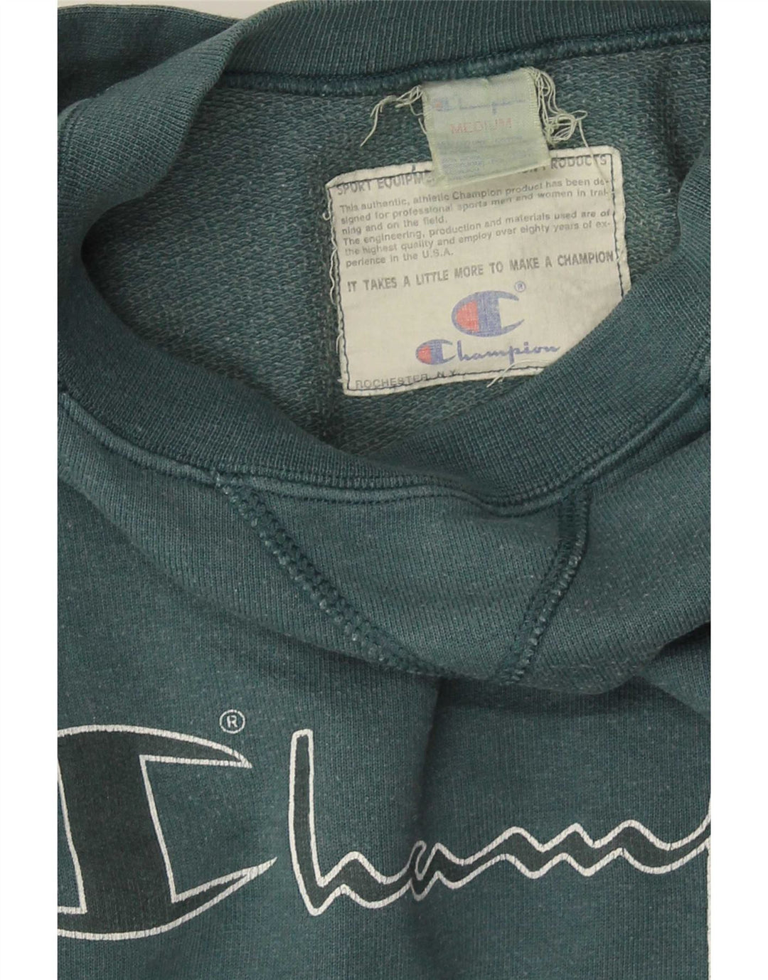 Ανδρικό γραφικό φούτερ Champion Jumper Medium Green