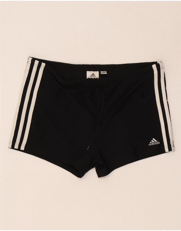 Adidas Damen Sport Shorts UK 18 XL Schwarz Nylon