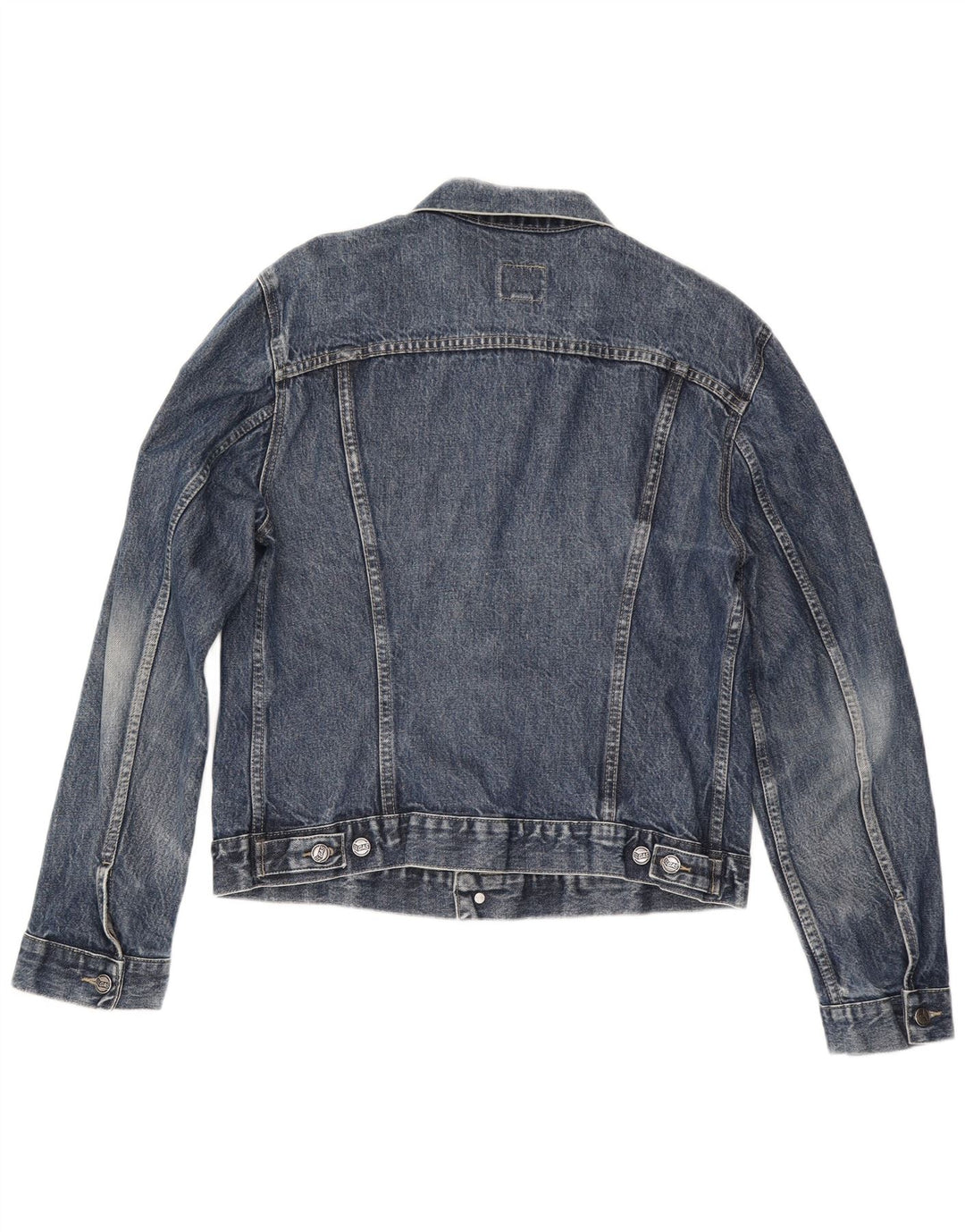 Gas Womens Denim Jacket UK 20 2XL Blue Cotton