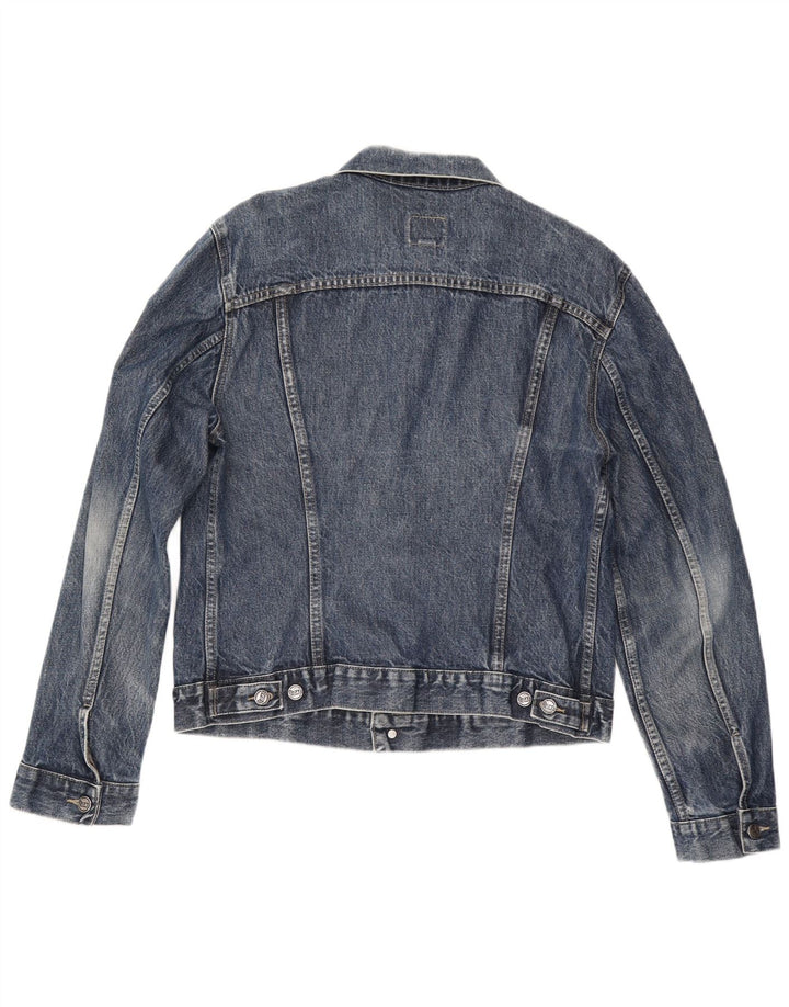 Gas Womens Denim Jacket UK 20 2XL Blue Cotton