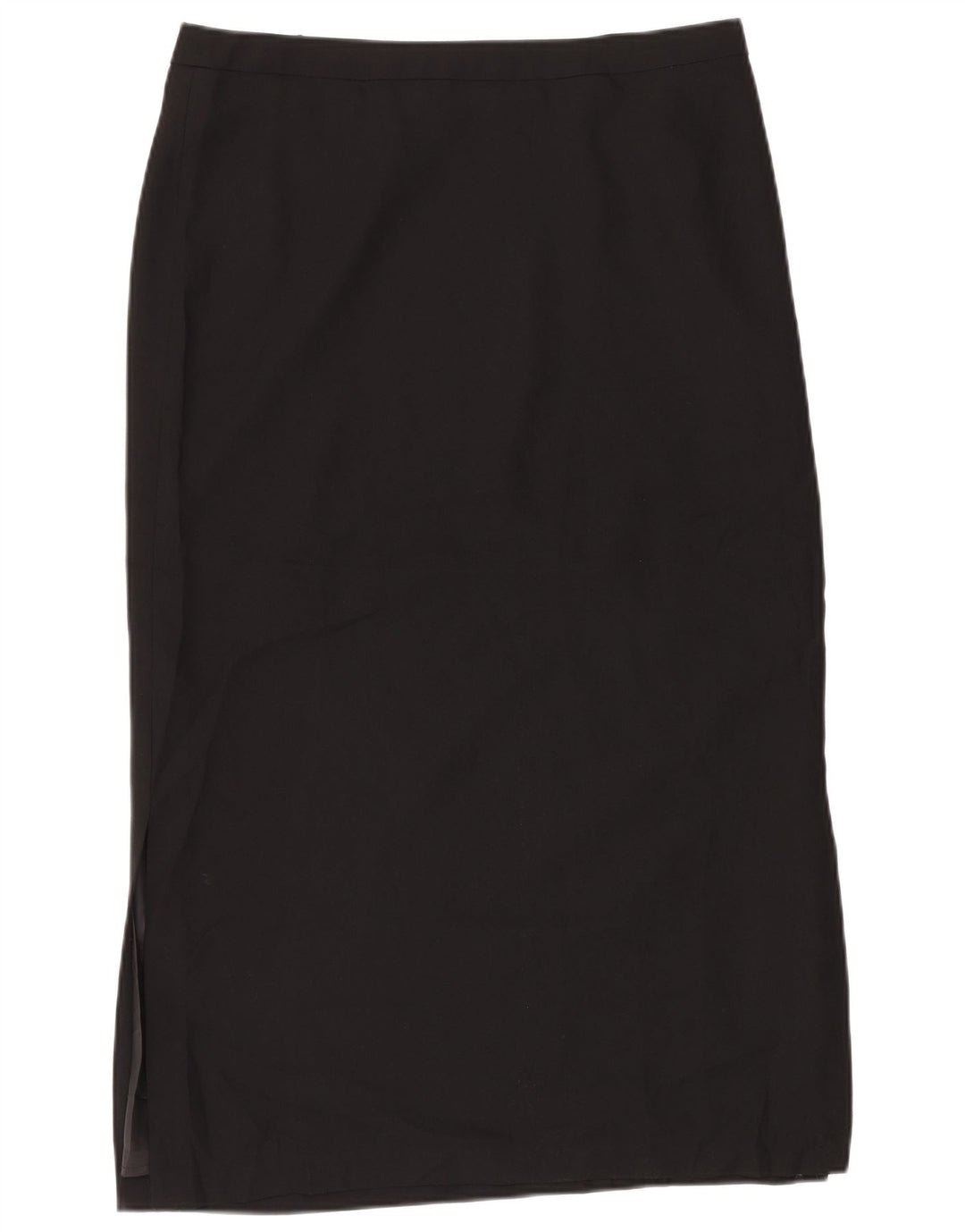 Marks & Spencer Jupe longue pour femme UK 16 Large W34 Noir Polyester