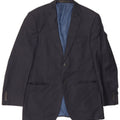 Marks & Spencer Veste blazer à 2 boutons pour homme UK 38 Bleu marine moyen