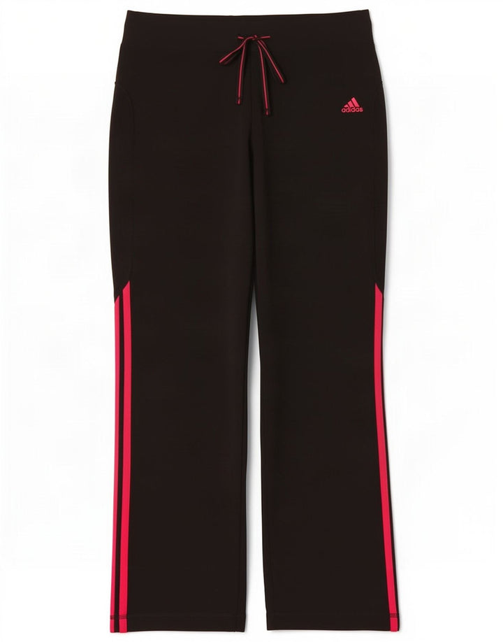 Adidas Womens Tracksuit Trousers UK 14 Medium Black