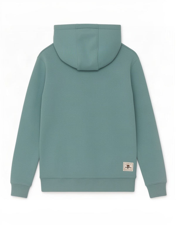 Rip Curl drenge grafisk hættetrøje 11-12 år medium turkis bomuld