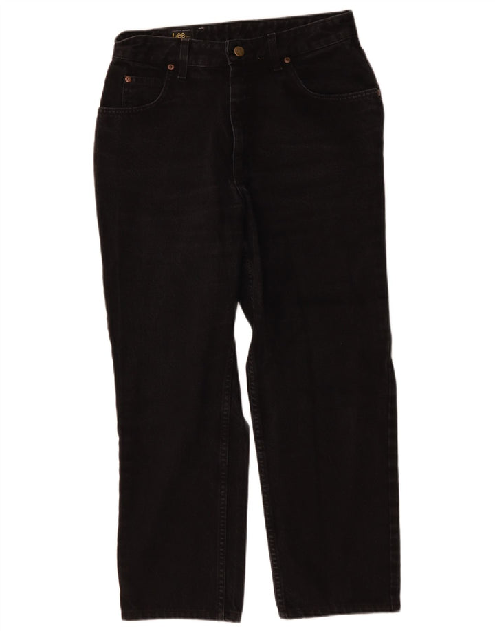 Lee Lige jeans til kvinder W29 L26 sort bomuld