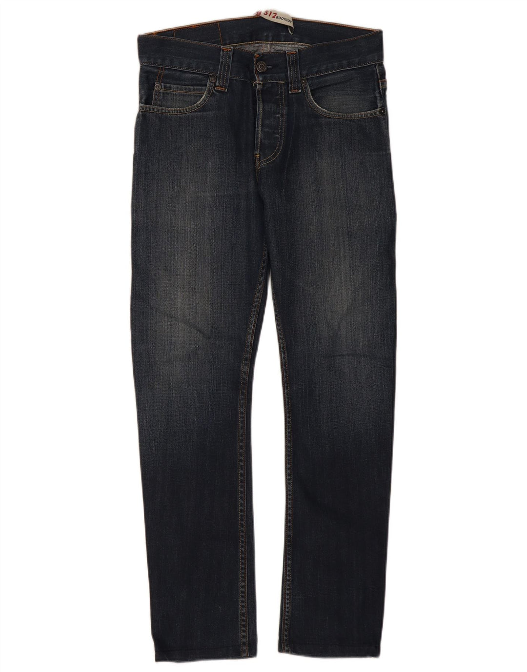 Levi's Dame 512 Bootcut Jeans W32 L32 Marineblå