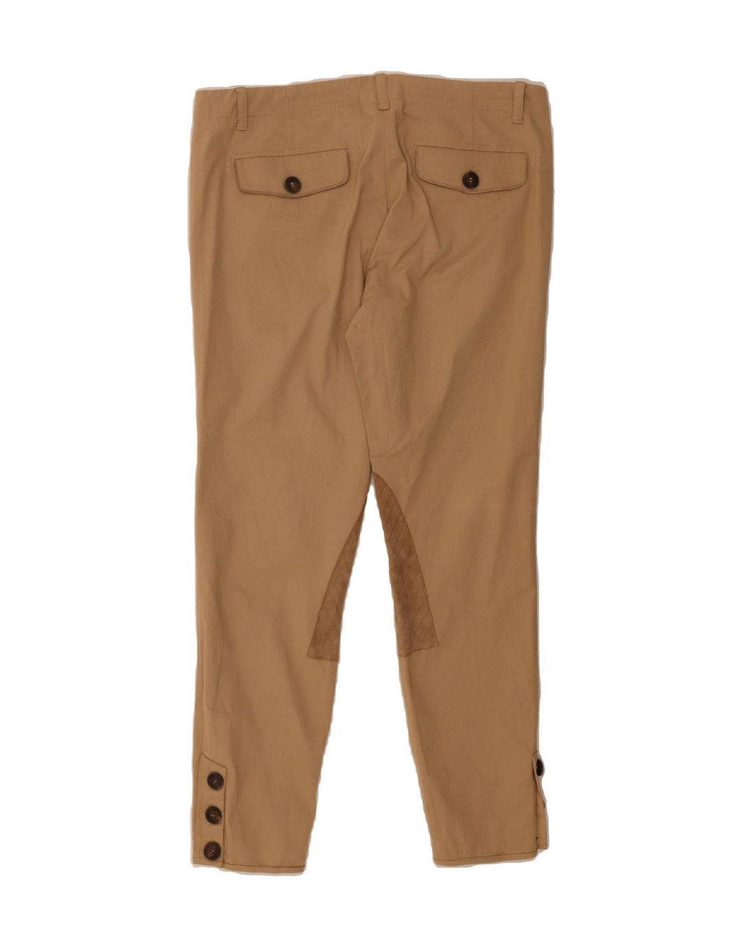MASSIMO DUTTI Womens Slim Casual Trousers  W32 L28 Beige Vintage Massimo Dutti and Second-Hand Massimo Dutti from Messina Hembry 