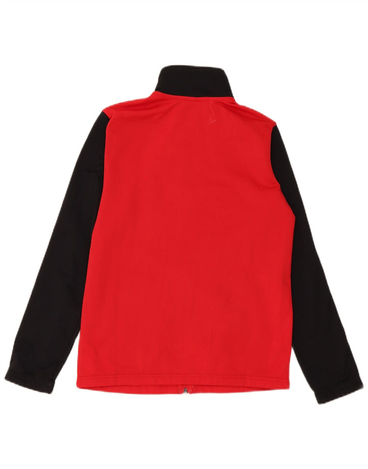 Nike Træningsdragt Topjakke til drenge 12-13 år Stor Rød Colourblock Polyester