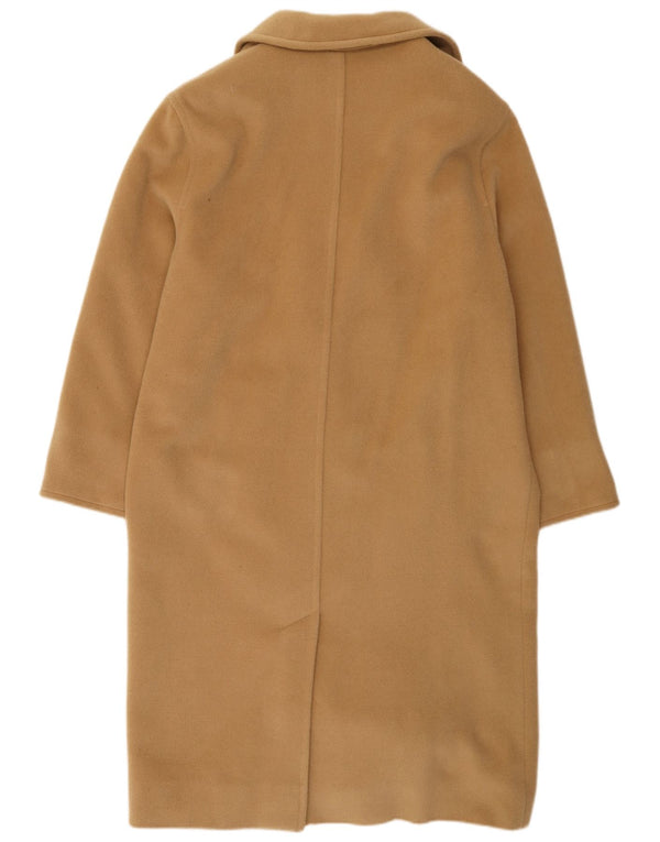Marella Abrigo extragrande con doble botonadura para mujer UK 40 Lana beige mediana