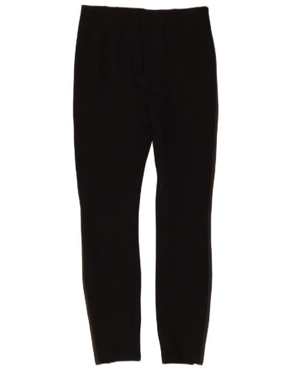 Pantaloni skinny casual da donna Zara piccoli W26 L25 viscosa a righe nere