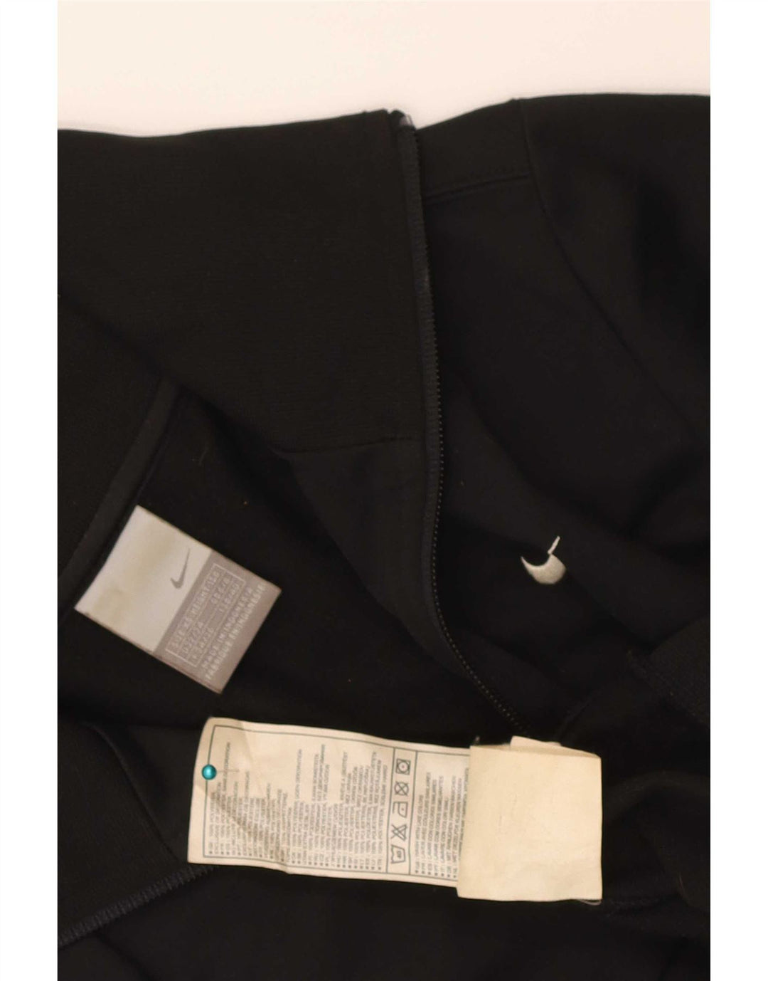 Nike Womens Crop træningsdragt topjakke UK 4/6 XS sort polyester
