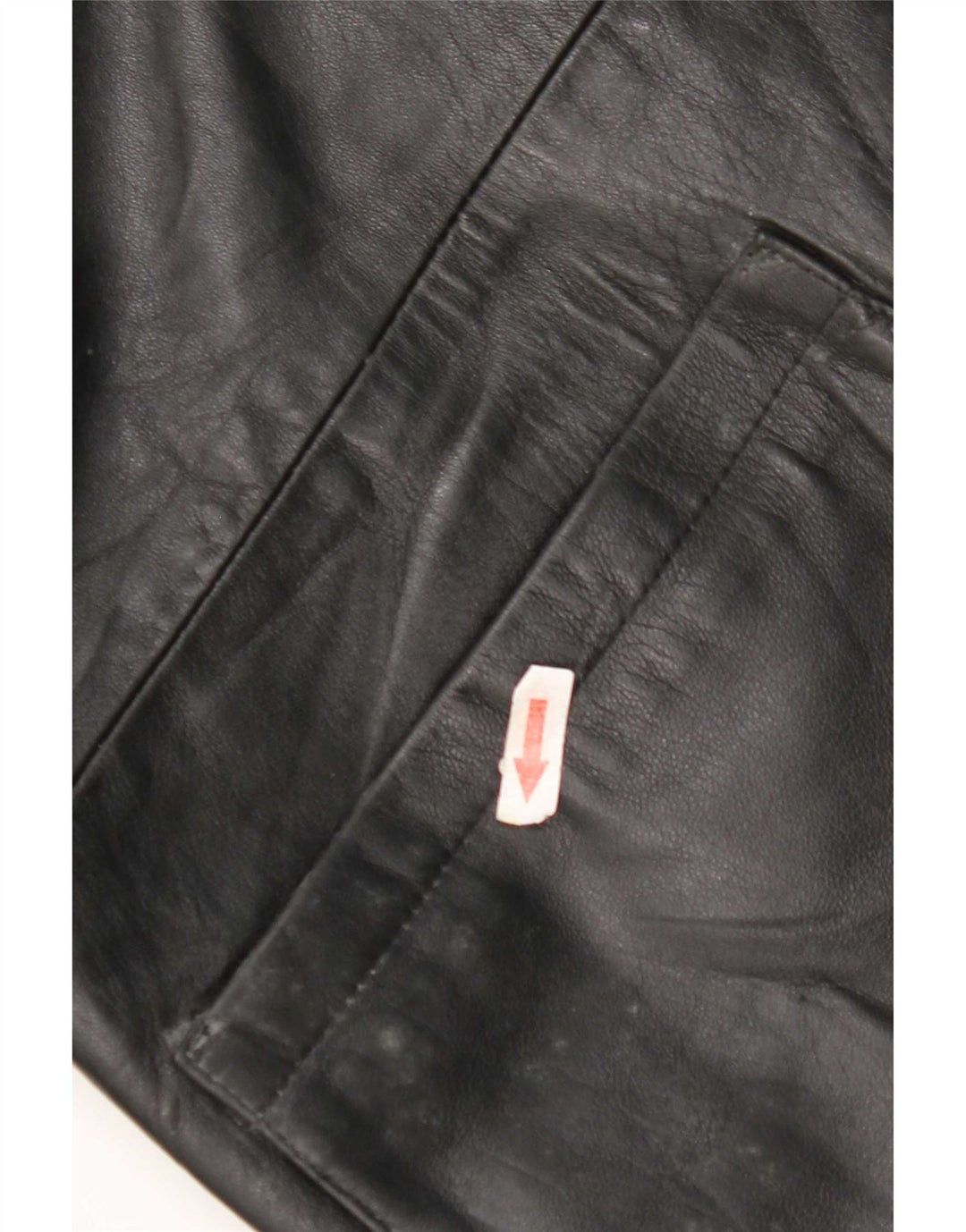 Vintage muška kožna jakna IT 52 XL crna