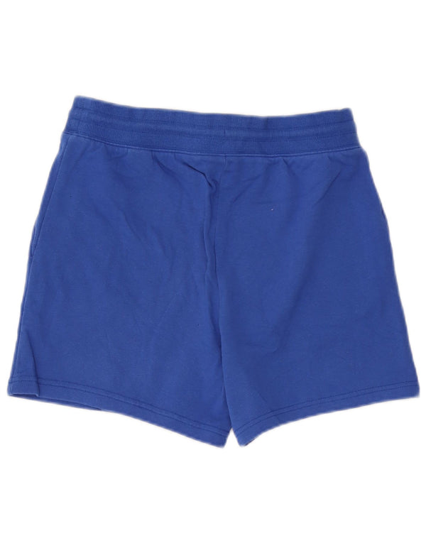Marks & Spencer Sportsshorts til kvinder UK 12 Mellemblå bomuld