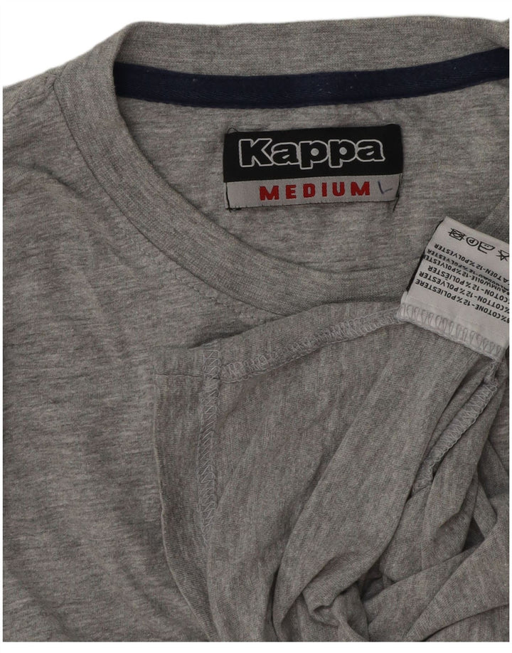 Tricou Bărbați Kappa Top Medium Gri Pete Bumbac
