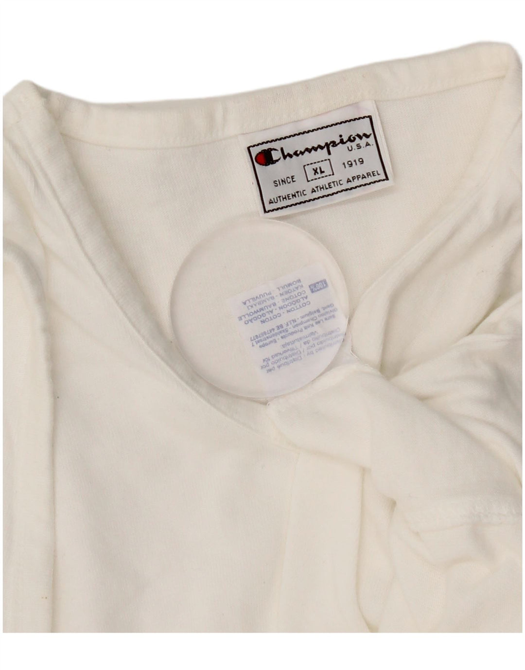 Champion Womens Vest Top UK 18 XL White Cotton