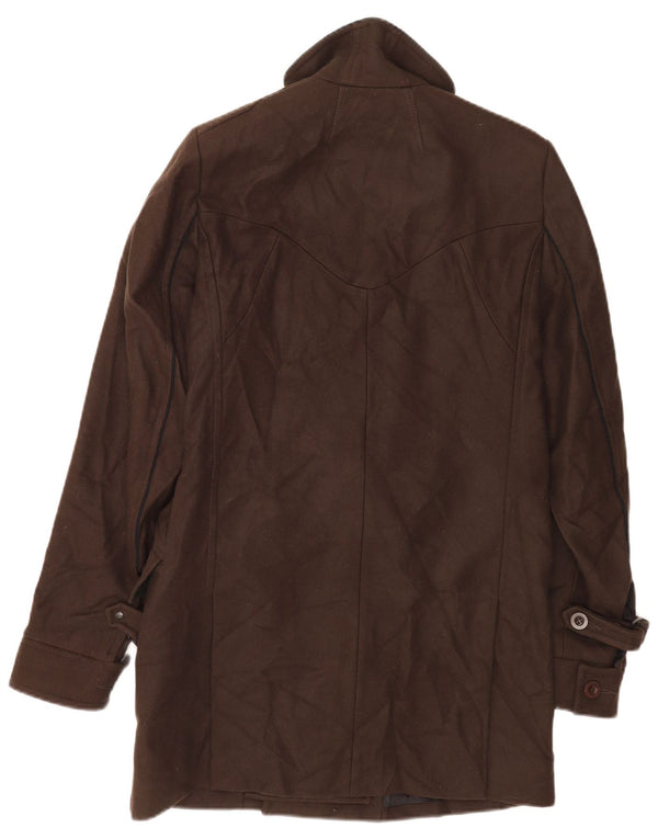 Sobretudo masculino Reiss UK 38 lã marrom médio